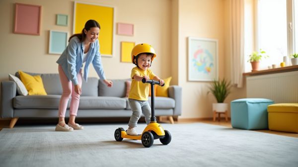 Choisir la bonne trottinette pour les enfants de 2 ans